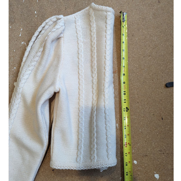 Vintage Christmas Sweater Lanamoden Salzburg Germany Holiday Jacket Womens - Picture 5 of 9